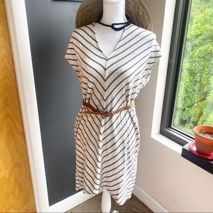 Lou & Grey Super Soft V-Neck Shirt Dress